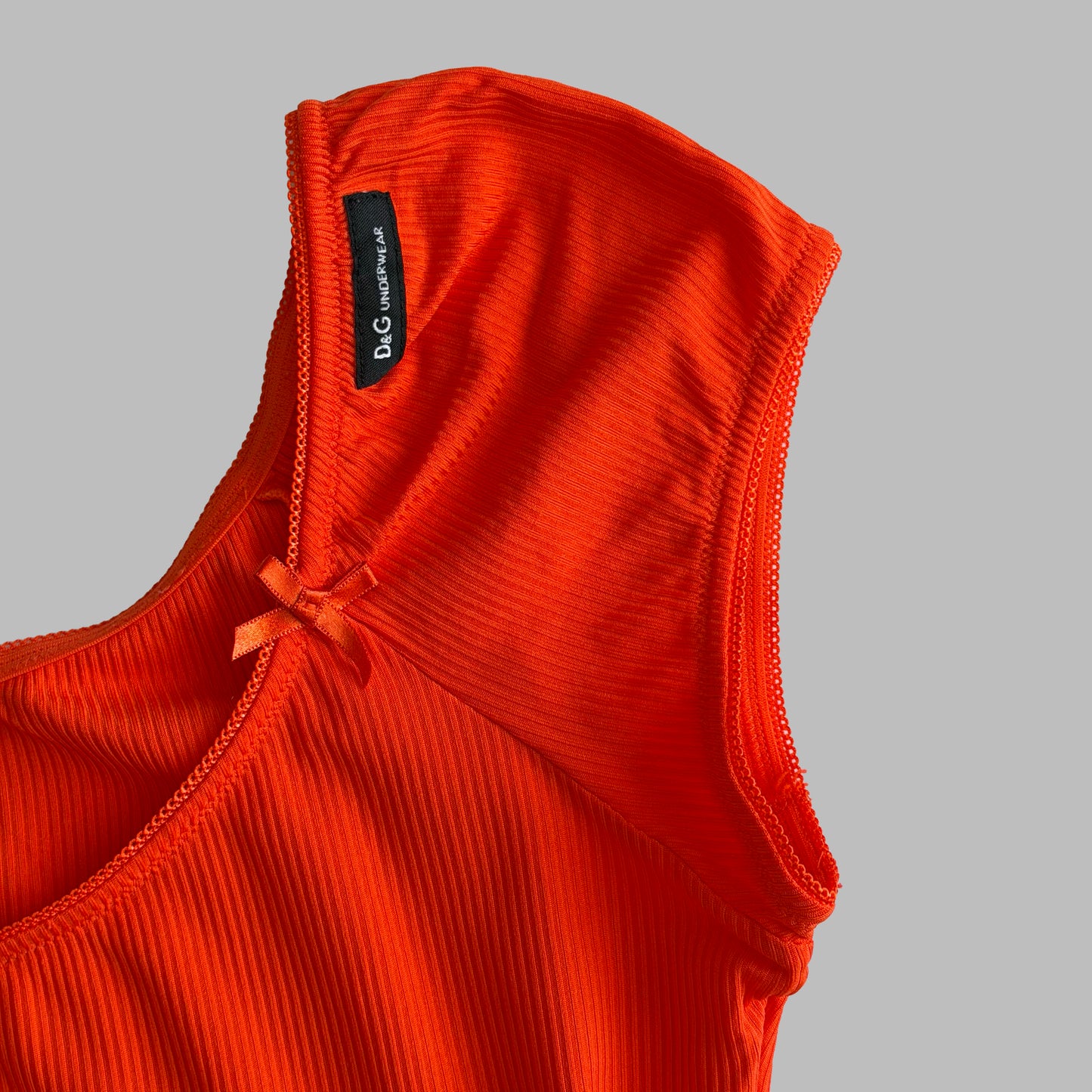 00s Dolce and Gabbana Wide Neck Top - Medium