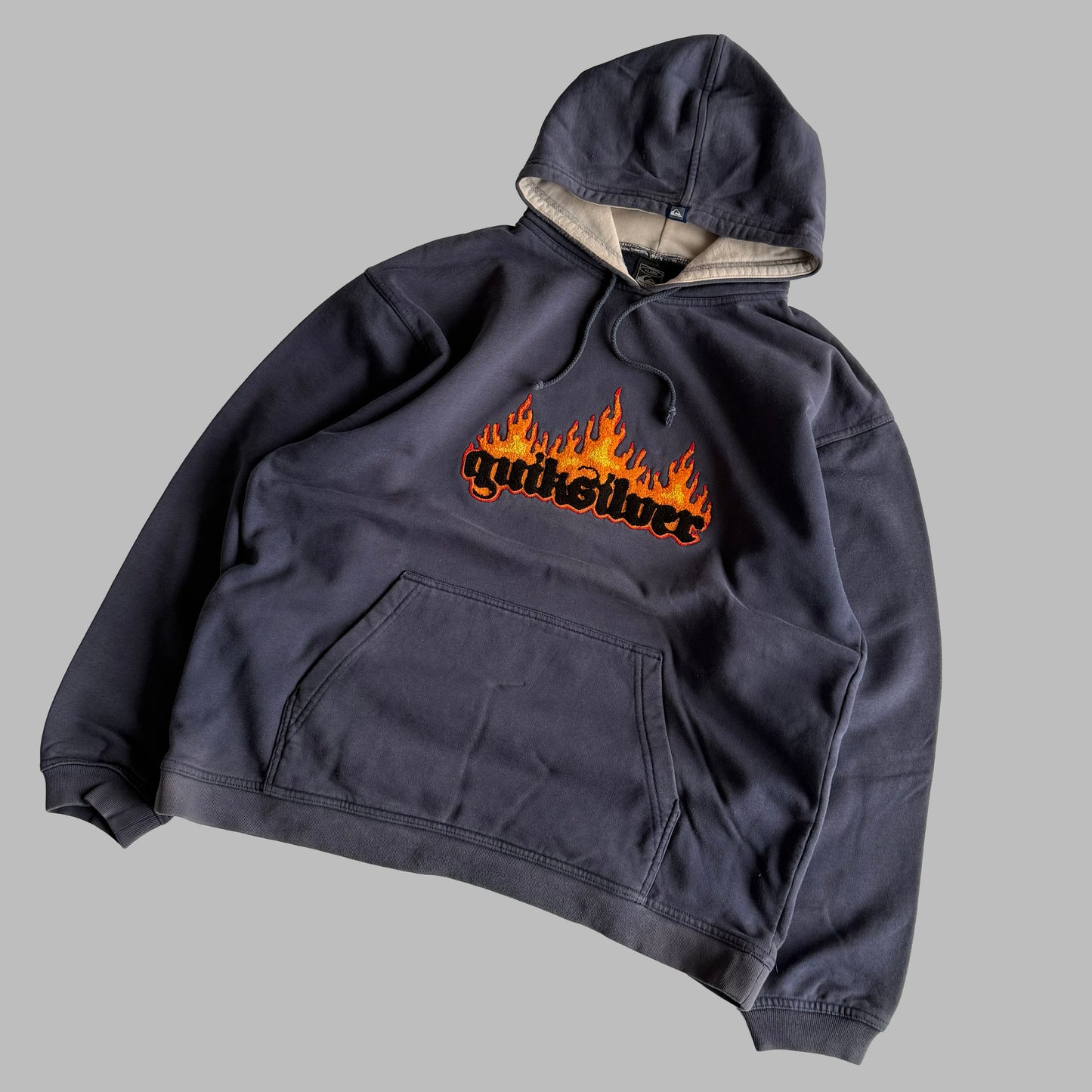 Quiksilver Spell Out Hoodie - X-Large