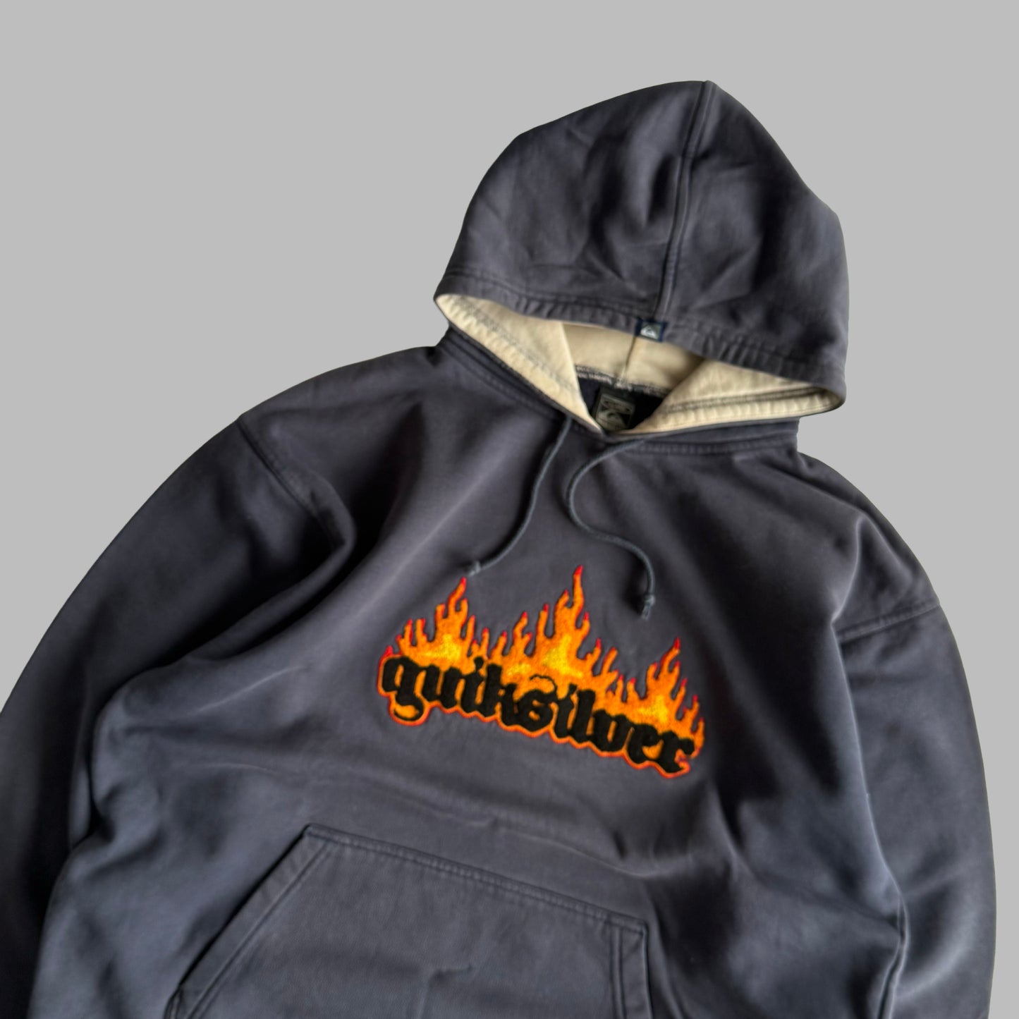 Quiksilver Spell Out Hoodie - X-Large