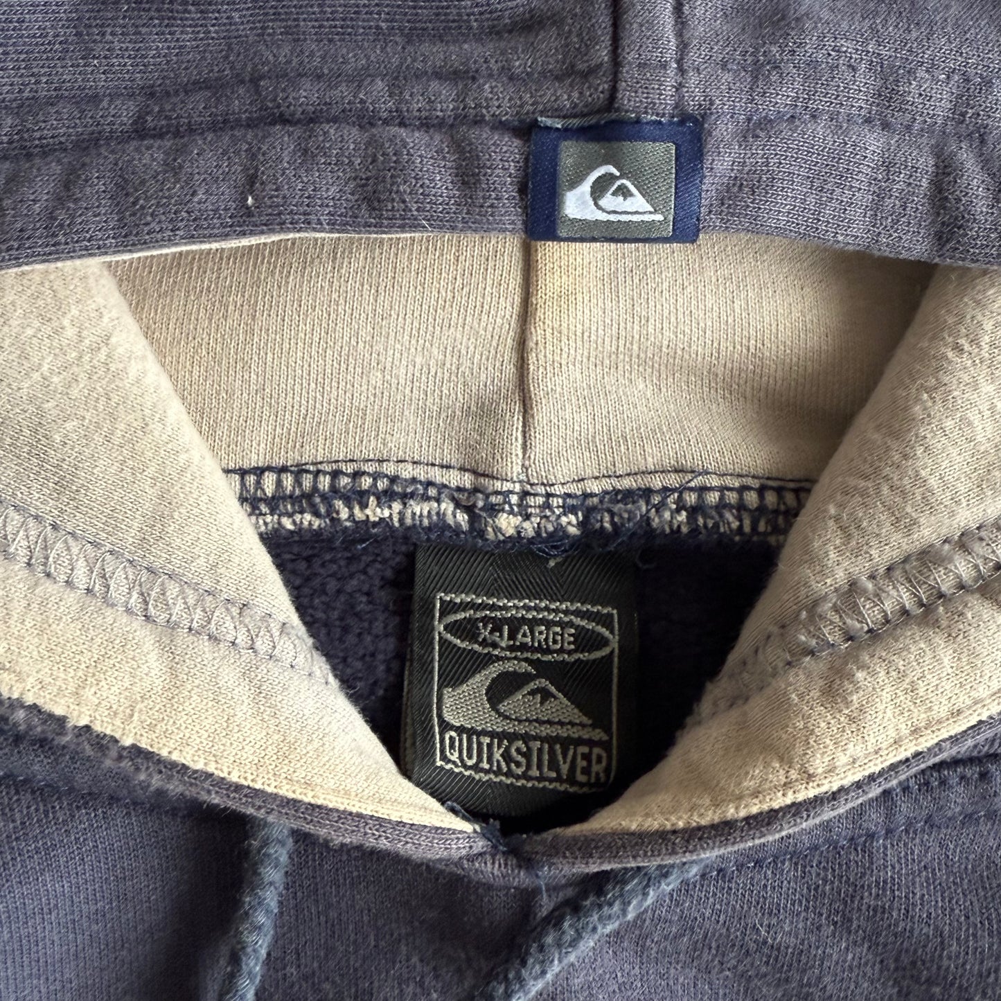 Quiksilver Spell Out Hoodie - X-Large