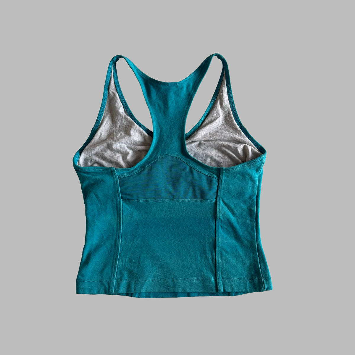 Y2K Nike Spell Out Racer Back Activewear Tank - M