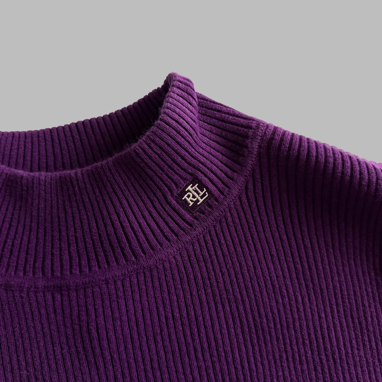 Y2K Polo Ralph Lauren Ribbed Knit - L