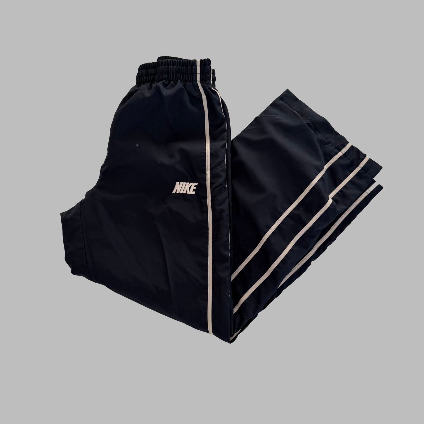 Y2K Nike Spell Out Three Quarter Track Pants - XXS