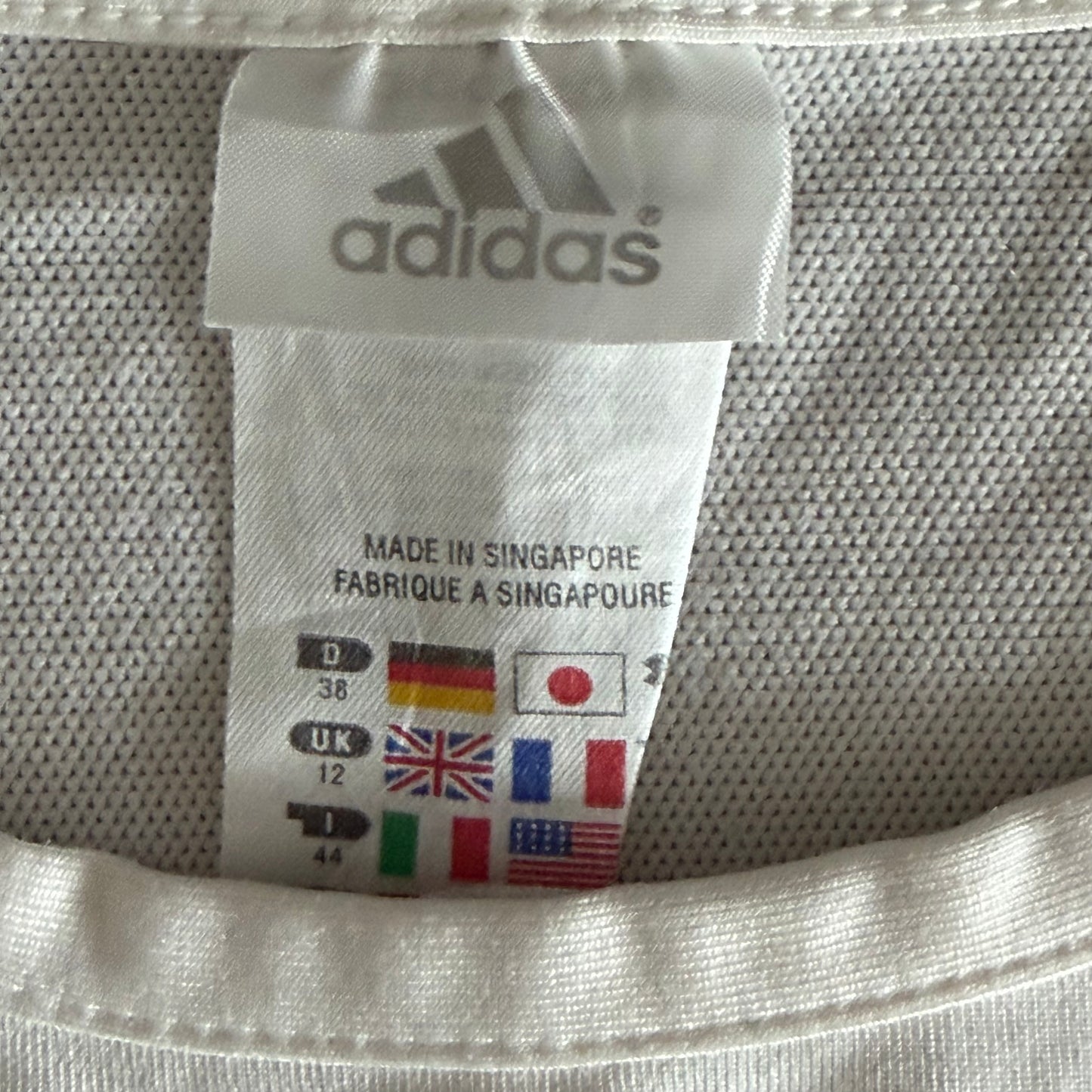 Y2K Adidas Three Stripe Activewear Tank - M/L