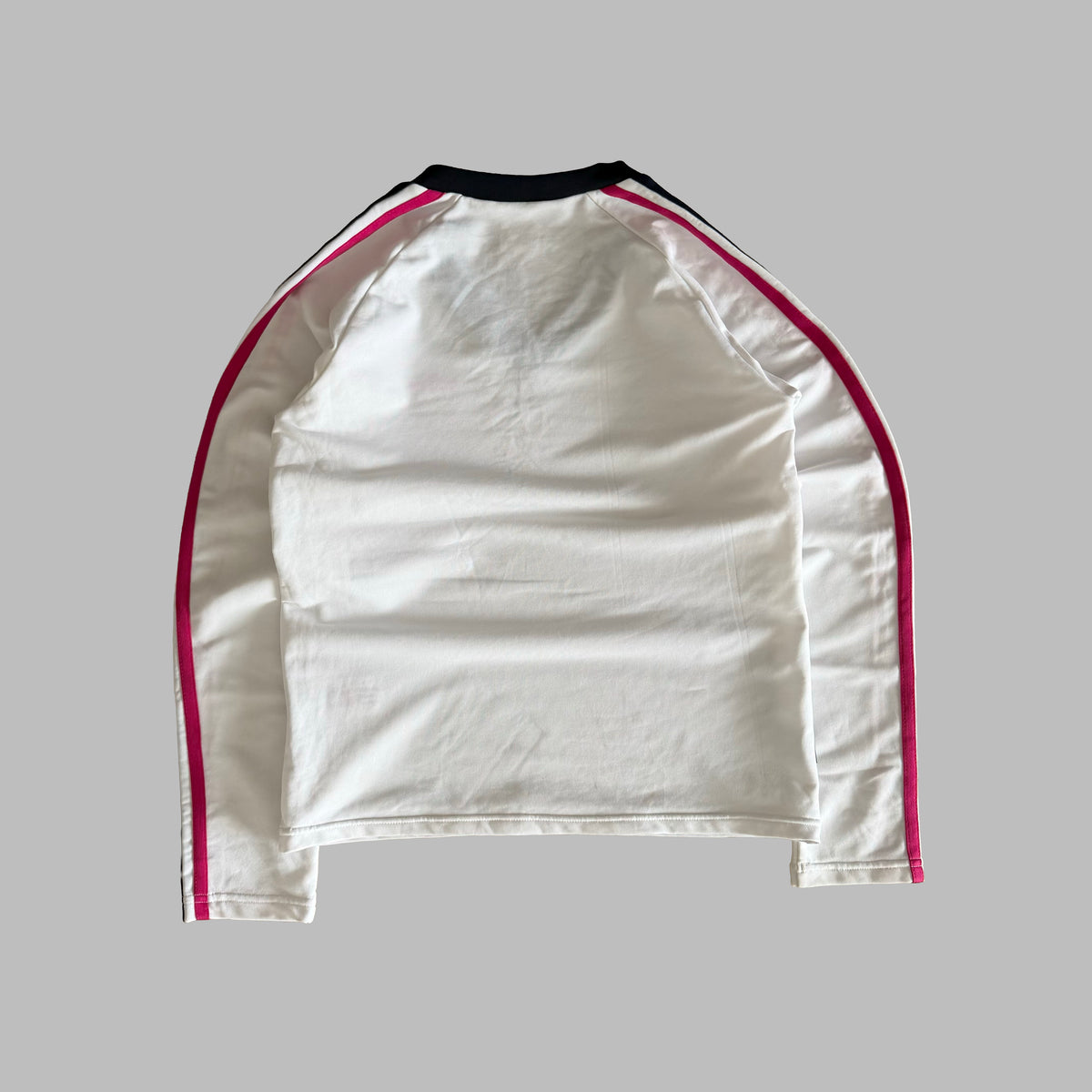Y2K Adidas Activewear Ringer Long Sleeve - M
