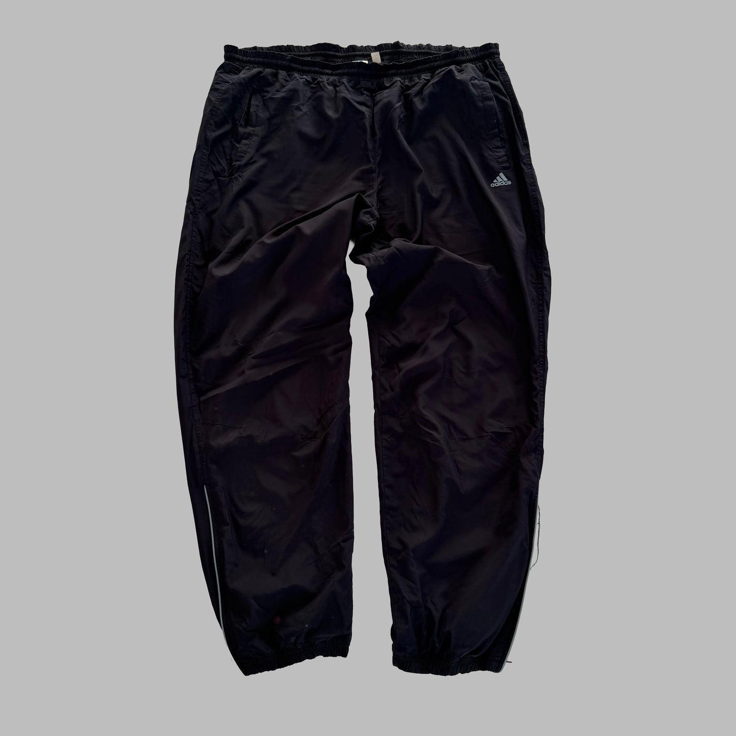 Y2K Adidas Minimal Baggy Track Pants - XL