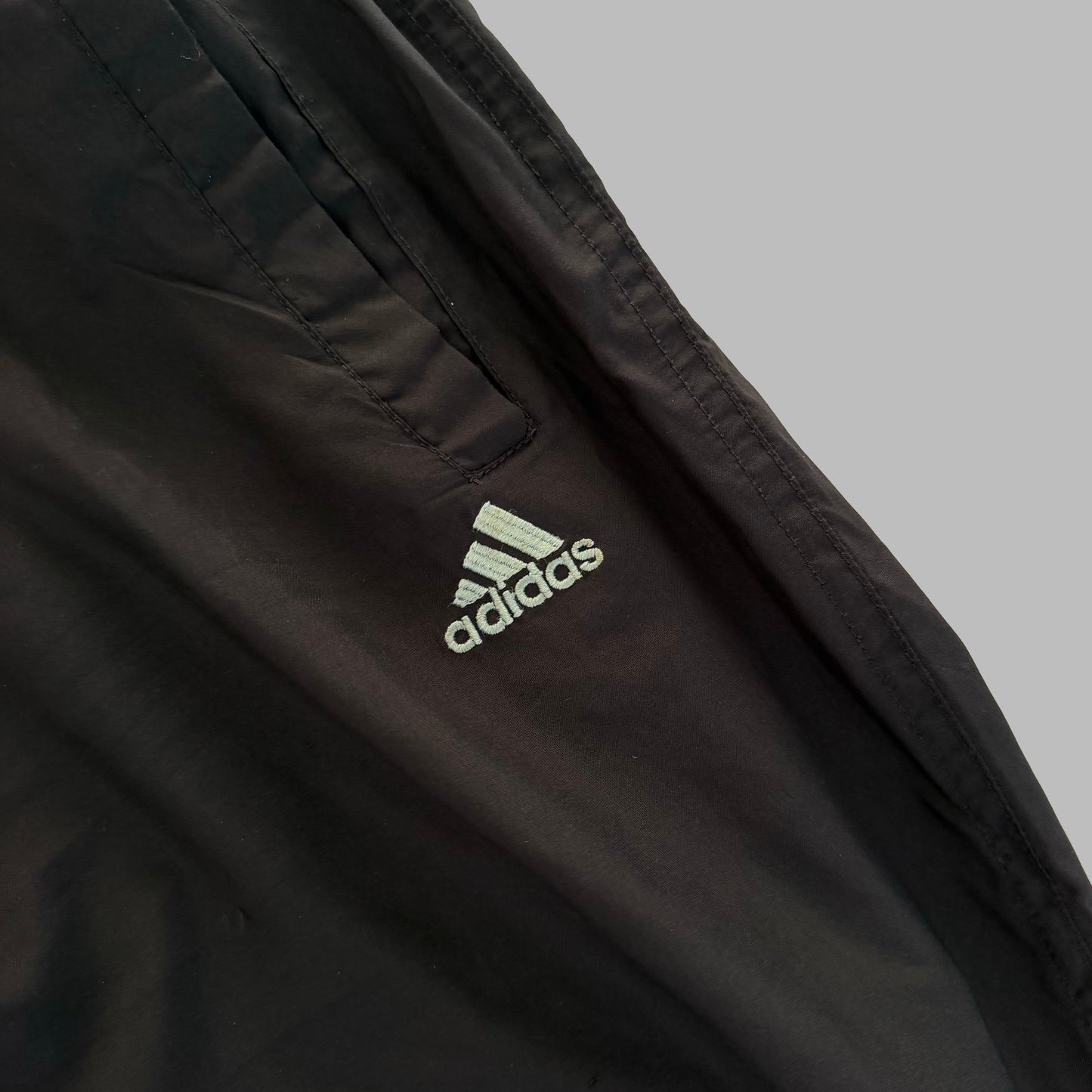 Y2K Adidas Minimal Baggy Track Pants - XL