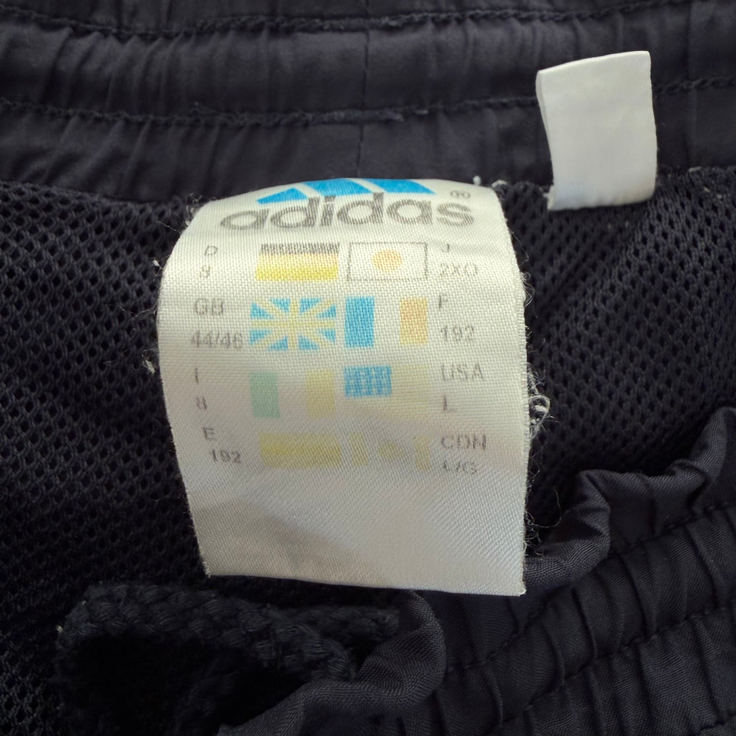 Y2K Adidas Minimal Baggy Track Pants - XL