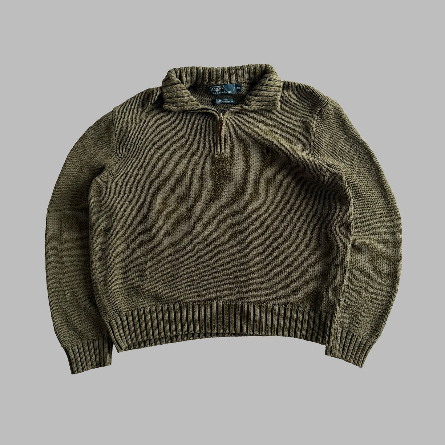 90s Polo Ralph Lauren Quarter Zip - XL