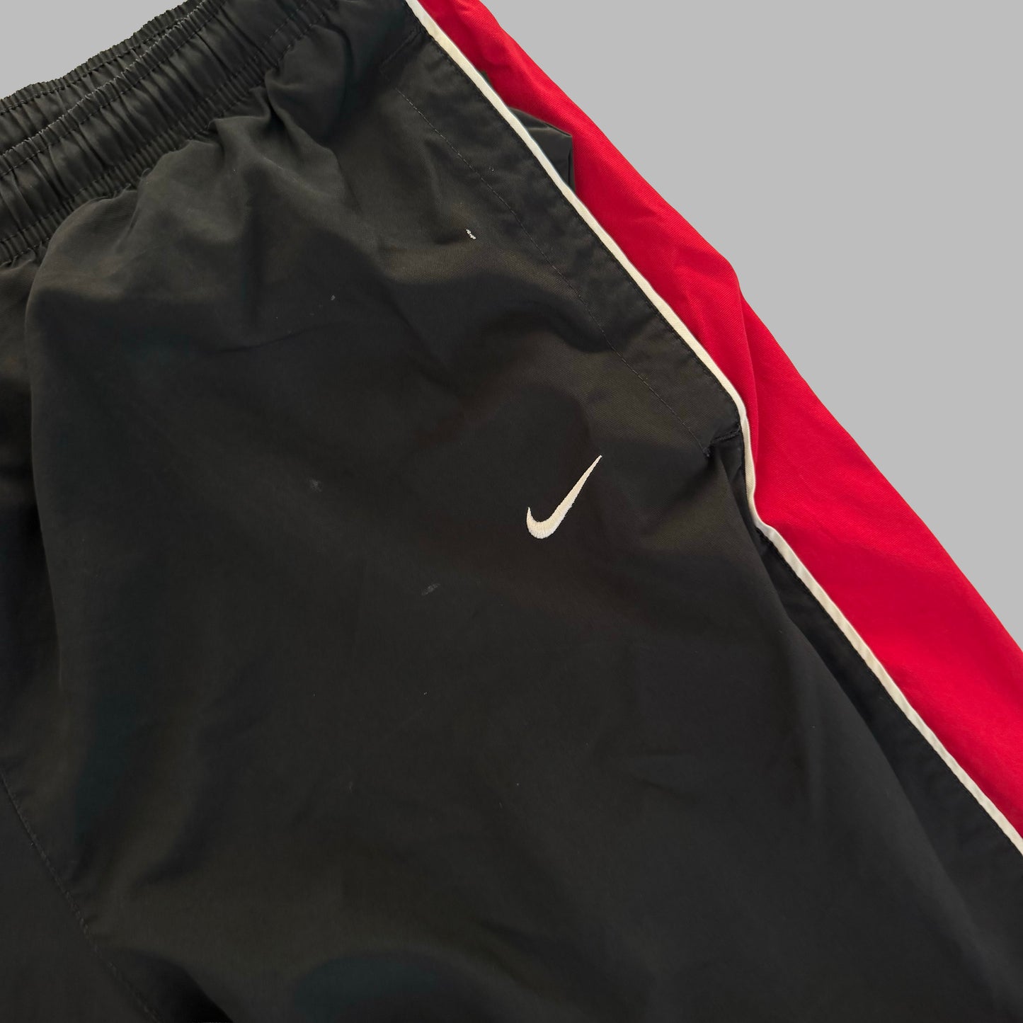Y2K Nike Wide Leg Striped Track Pants - XL