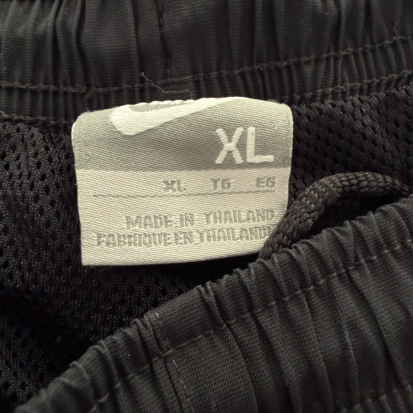 Y2K Nike Wide Leg Striped Track Pants - XL