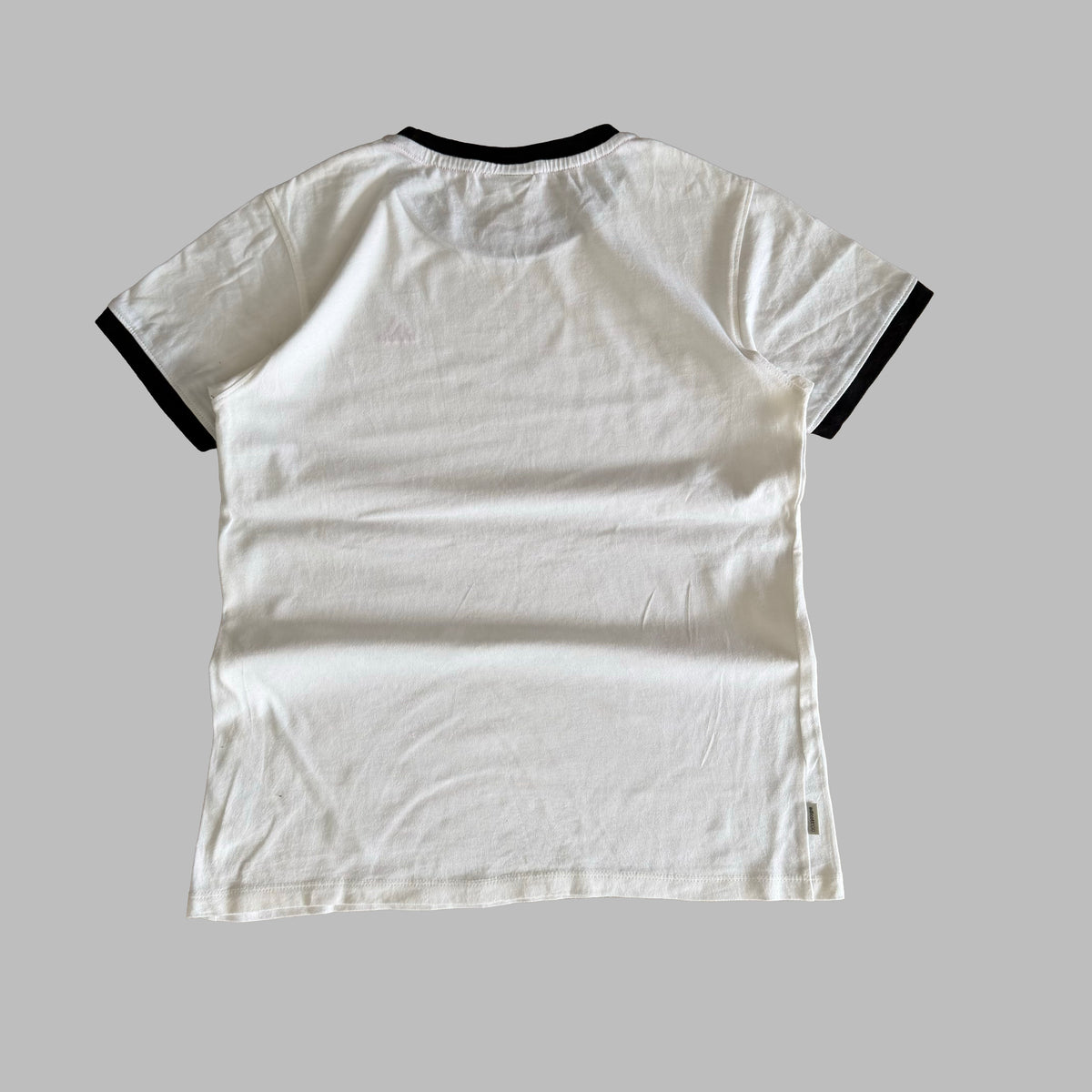 Y2K Adidas Ringer Baby Tee - M
