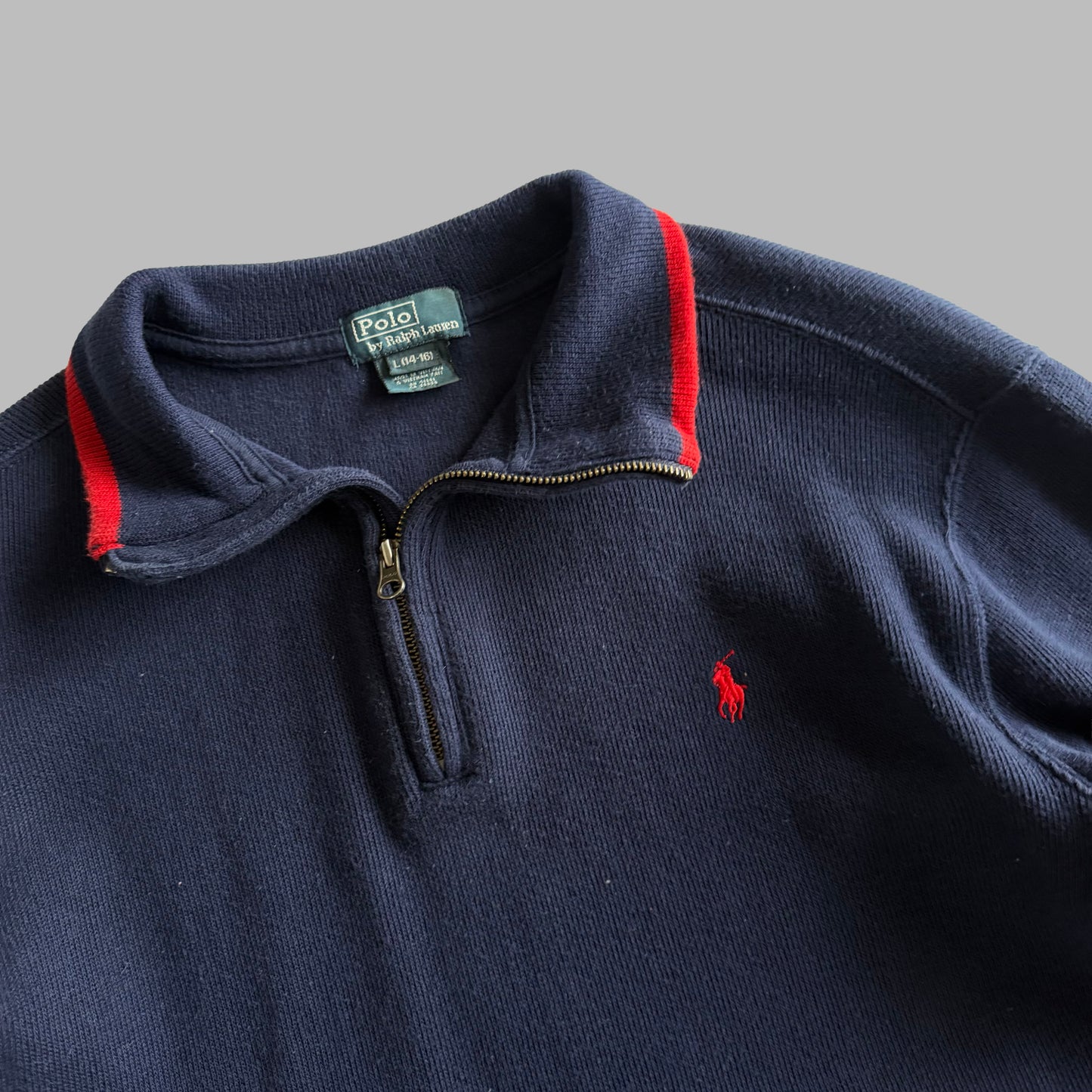 90s Polo Ralph Lauren Quarter Zip - S