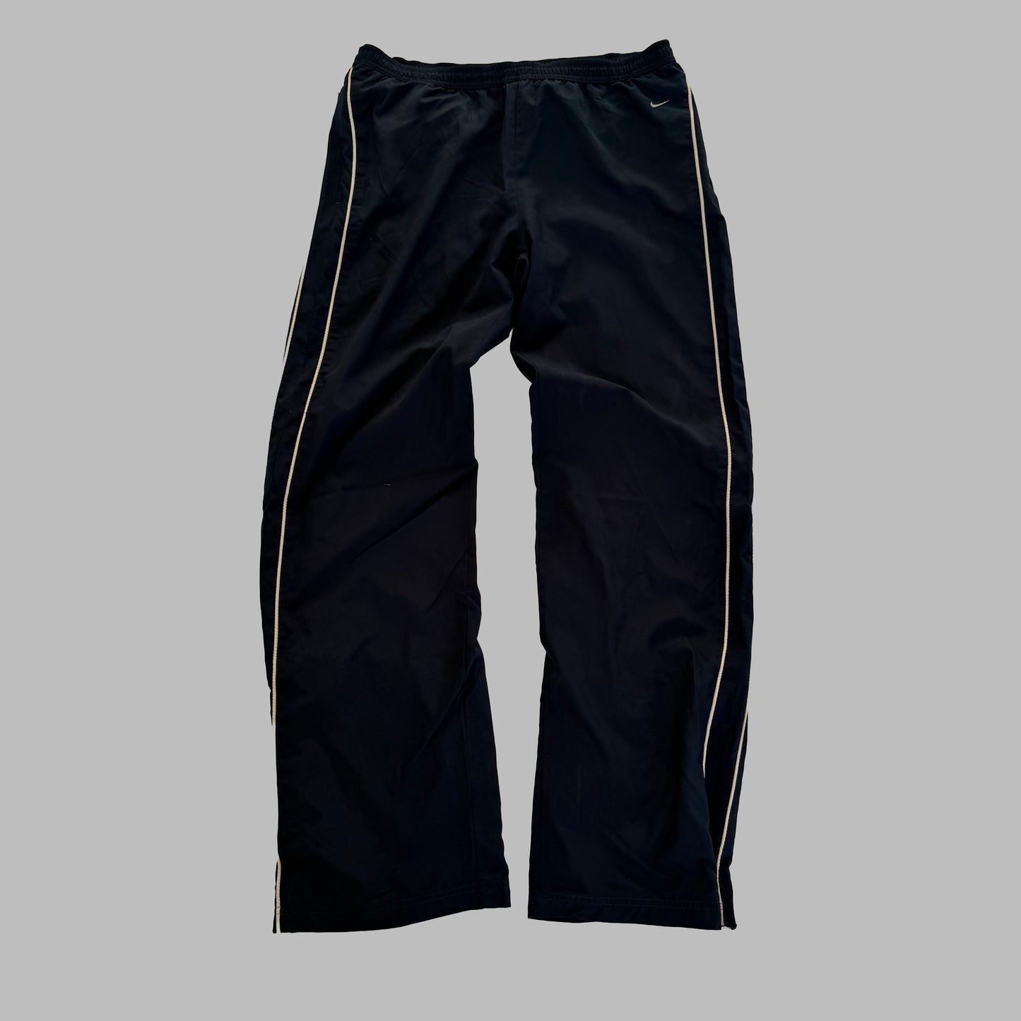 Y2K Nike Wide Leg Striped Pants - M