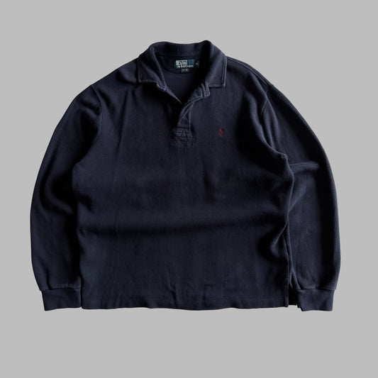 90s Polo Ralph Lauren Henley Knit - XL