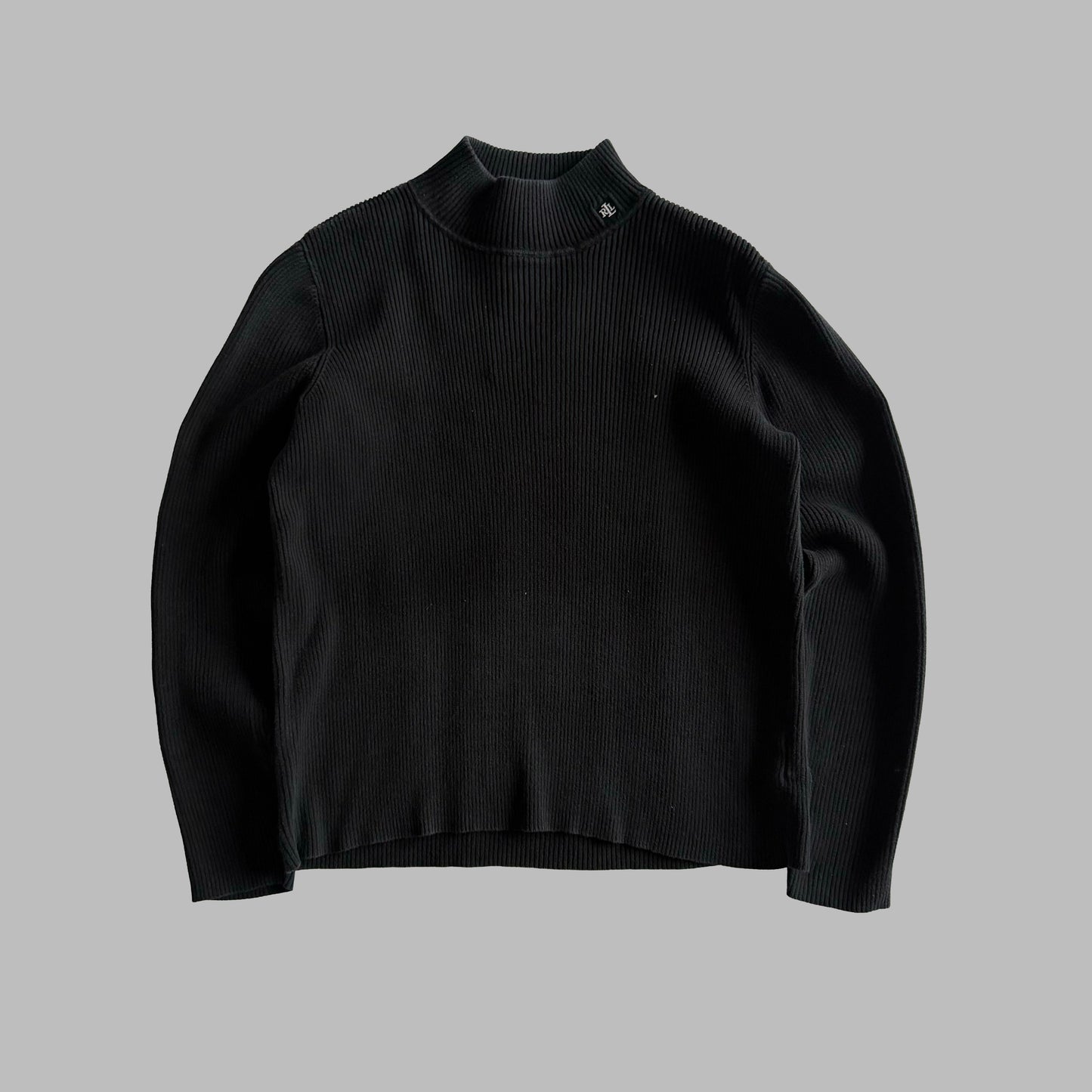 Y2K Polo Ralph Lauren Ribbed Knit - L