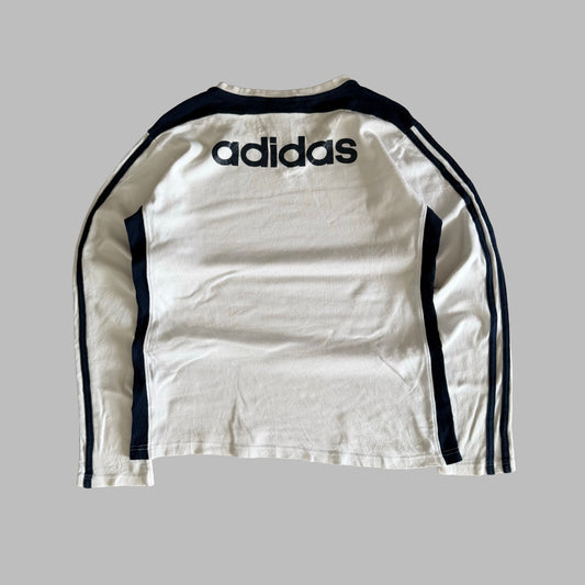 Y2K Adidas Spell Out Long Sleeve - L