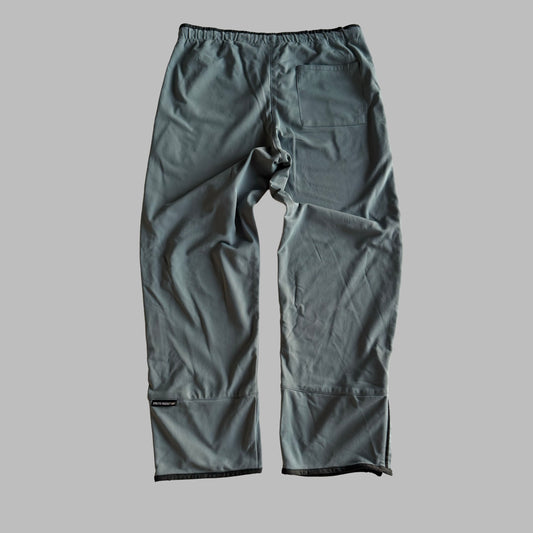 Y2K Nike Baggy Striped Track Pants - M