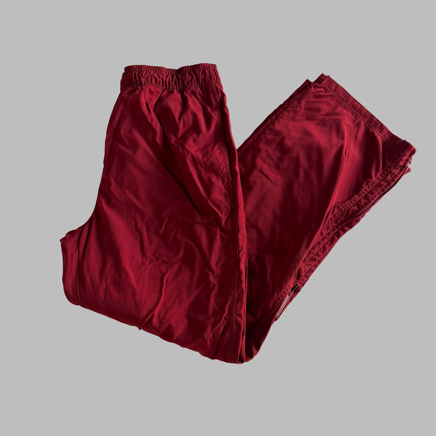 90s Nike Wide Leg Track Pants - L