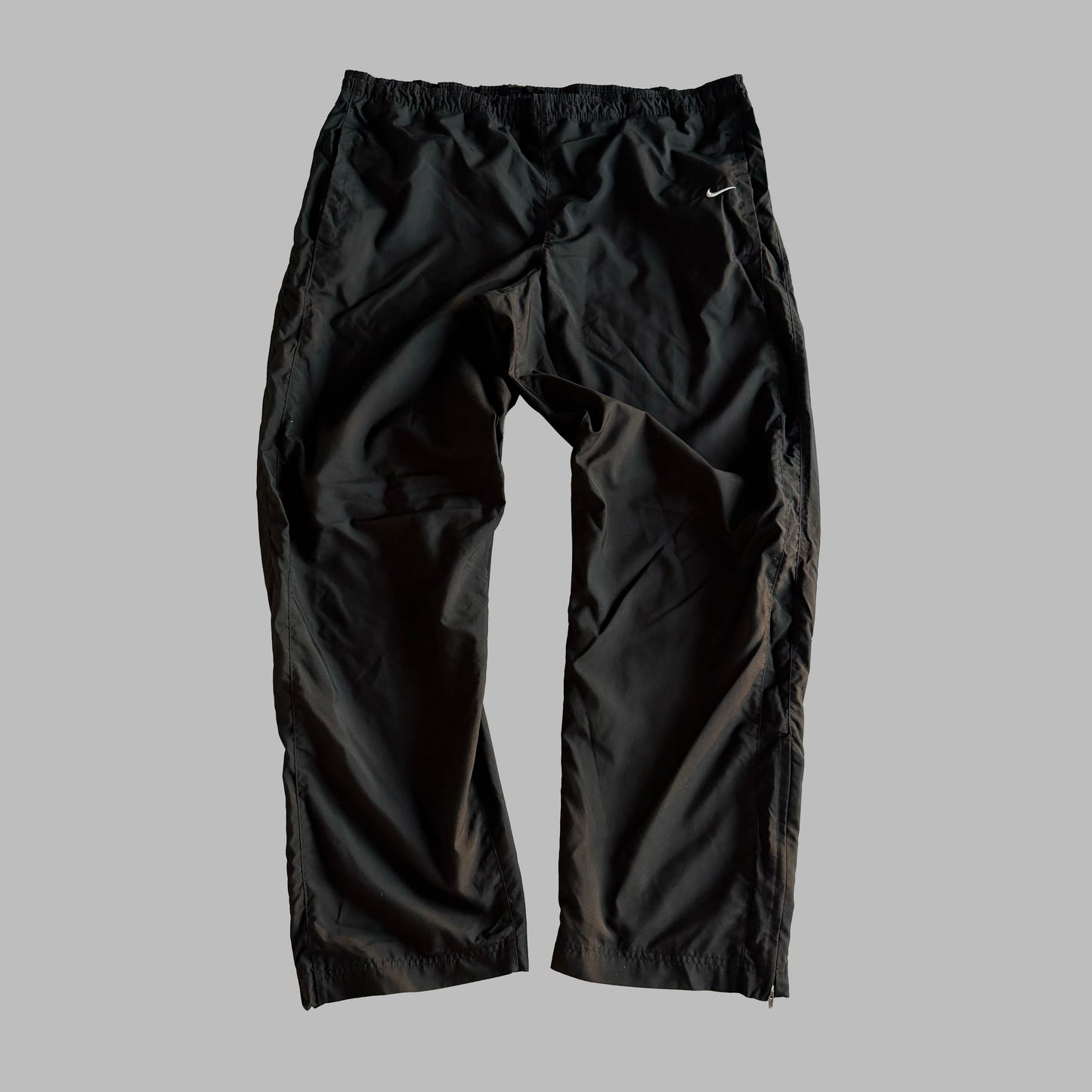 Y2K Nike Wide Leg Classic Track Pants - L