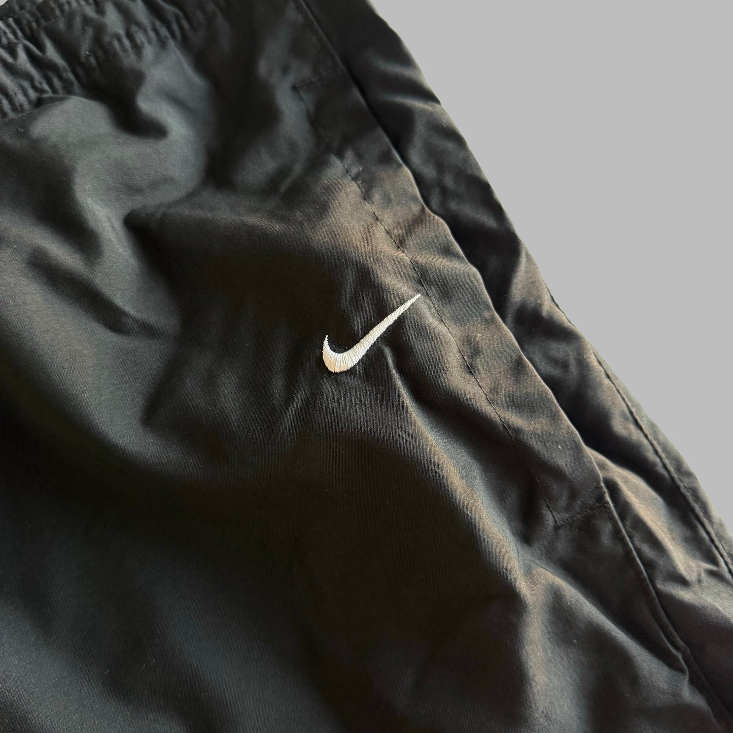 Y2K Nike Wide Leg Classic Track Pants - L