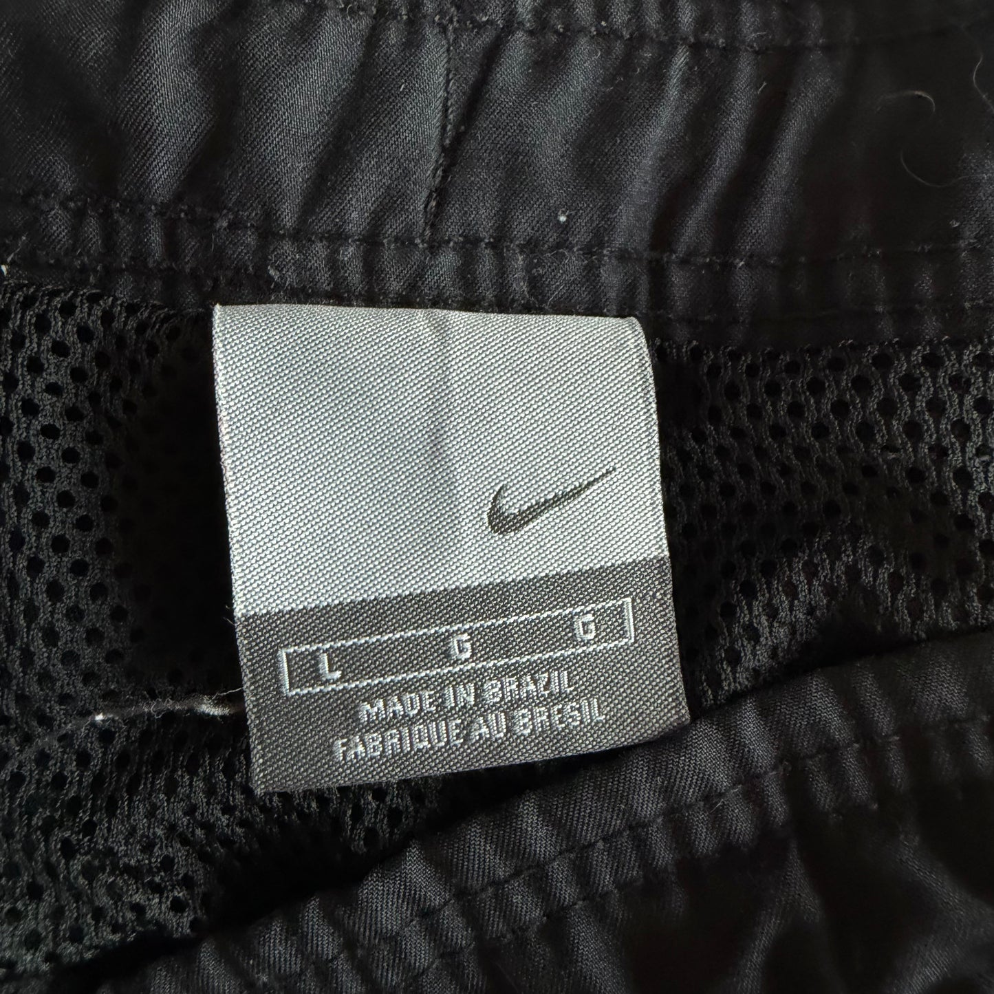 Y2K Nike Wide Leg Classic Track Pants - L
