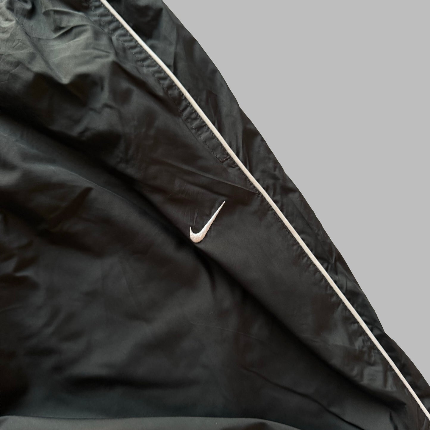 Y2K Nike Wide Leg Striped Track Pants - XL