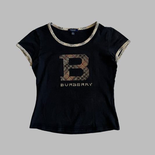 00s Burberry T-Shirt - Medium