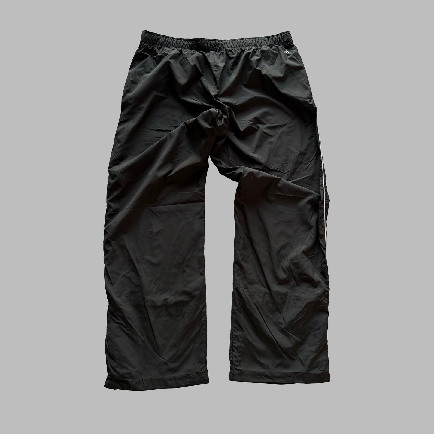 Y2K Nike Wide Leg Striped Track Pants - XL