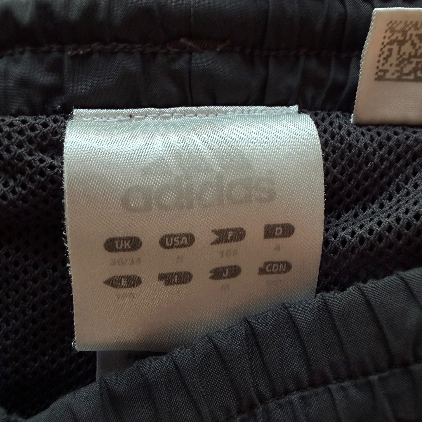 Y2K Adidas Minimal Wide Leg Track Pants - S