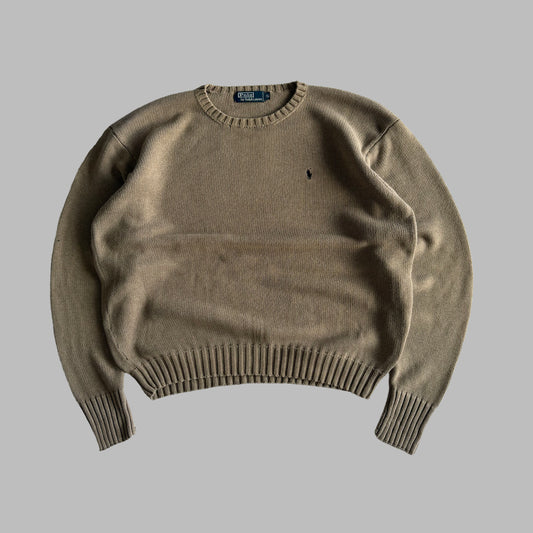 90s Polo Ralph Lauren Heavy Knit - XL