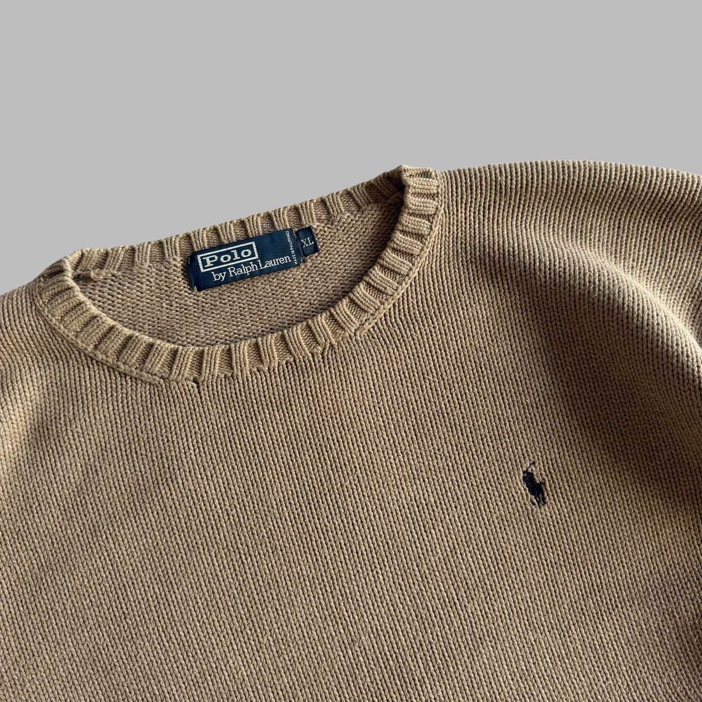 90s Polo Ralph Lauren Heavy Knit - XL