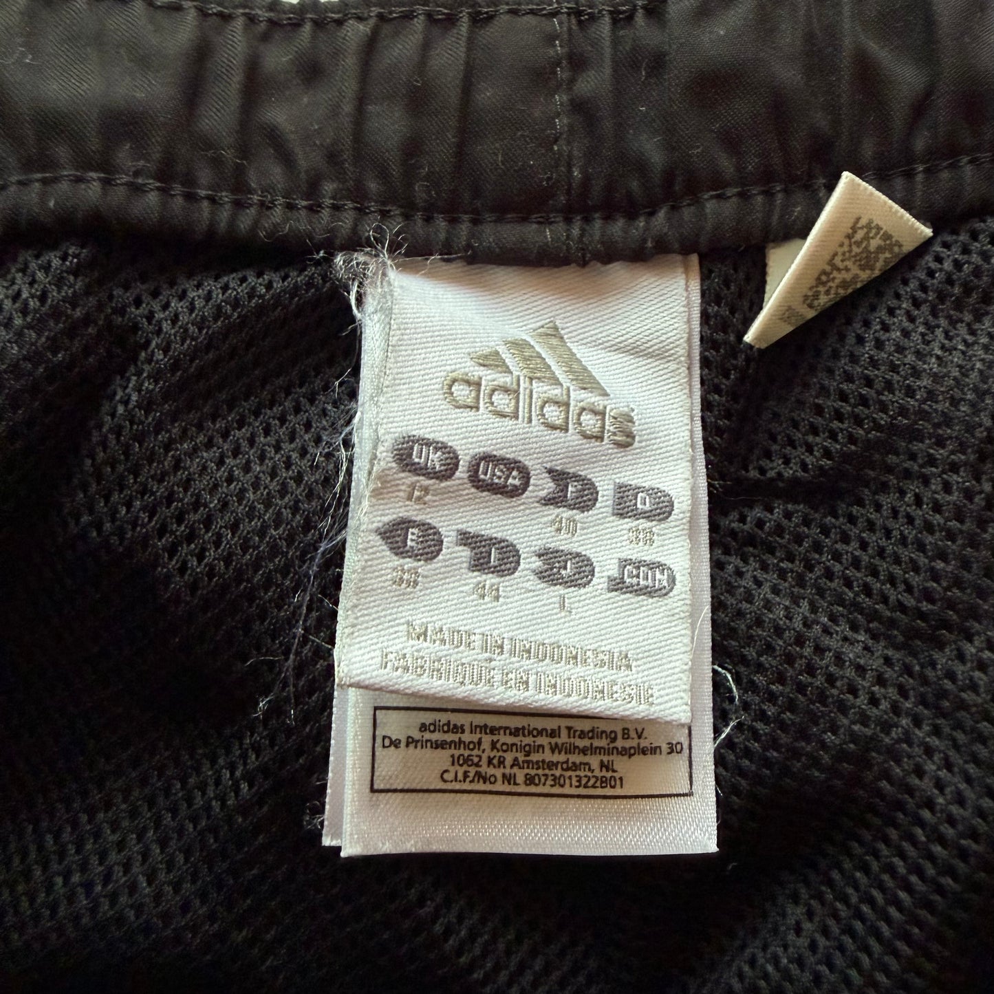Y2K Adidas Minimal Straight Leg Track Pants - S