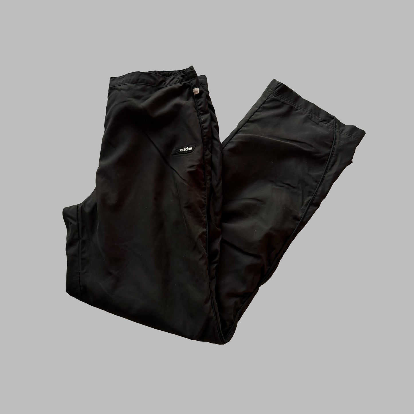 Y2K Adidas Minimal Straight Leg Track Pants - S