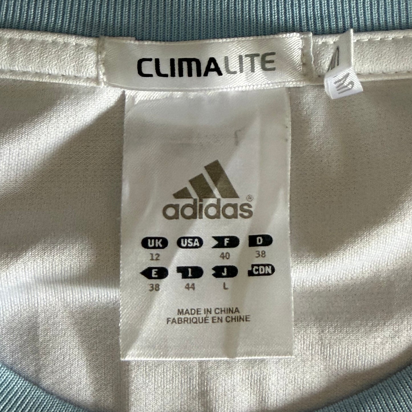 Y2K Adidas Raglan Activewear Top - L