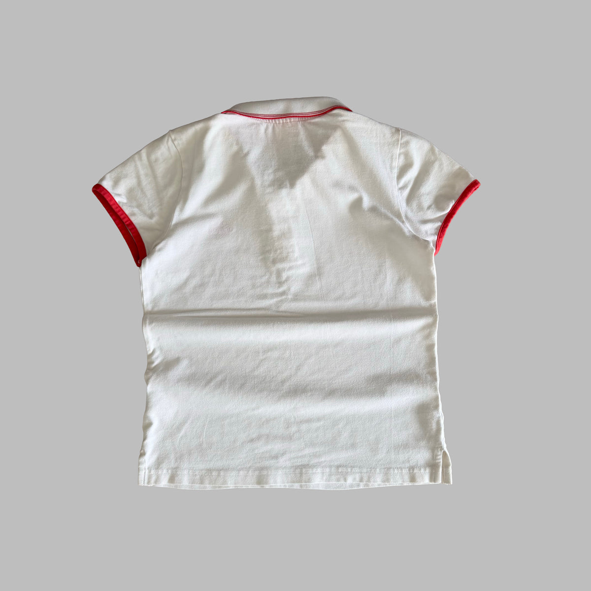 Y2K Adidas Polo Baby Tee - S