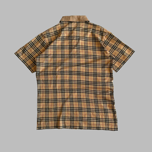 00s Burberry Polo Shirt - Large