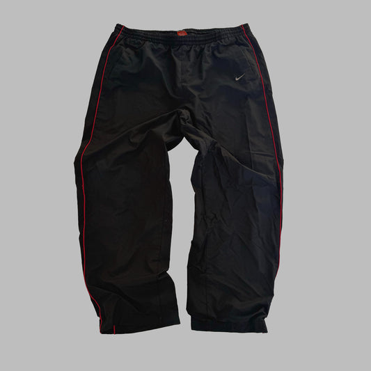 Y2K Nike Wide Leg Striped Track Pants - XXL