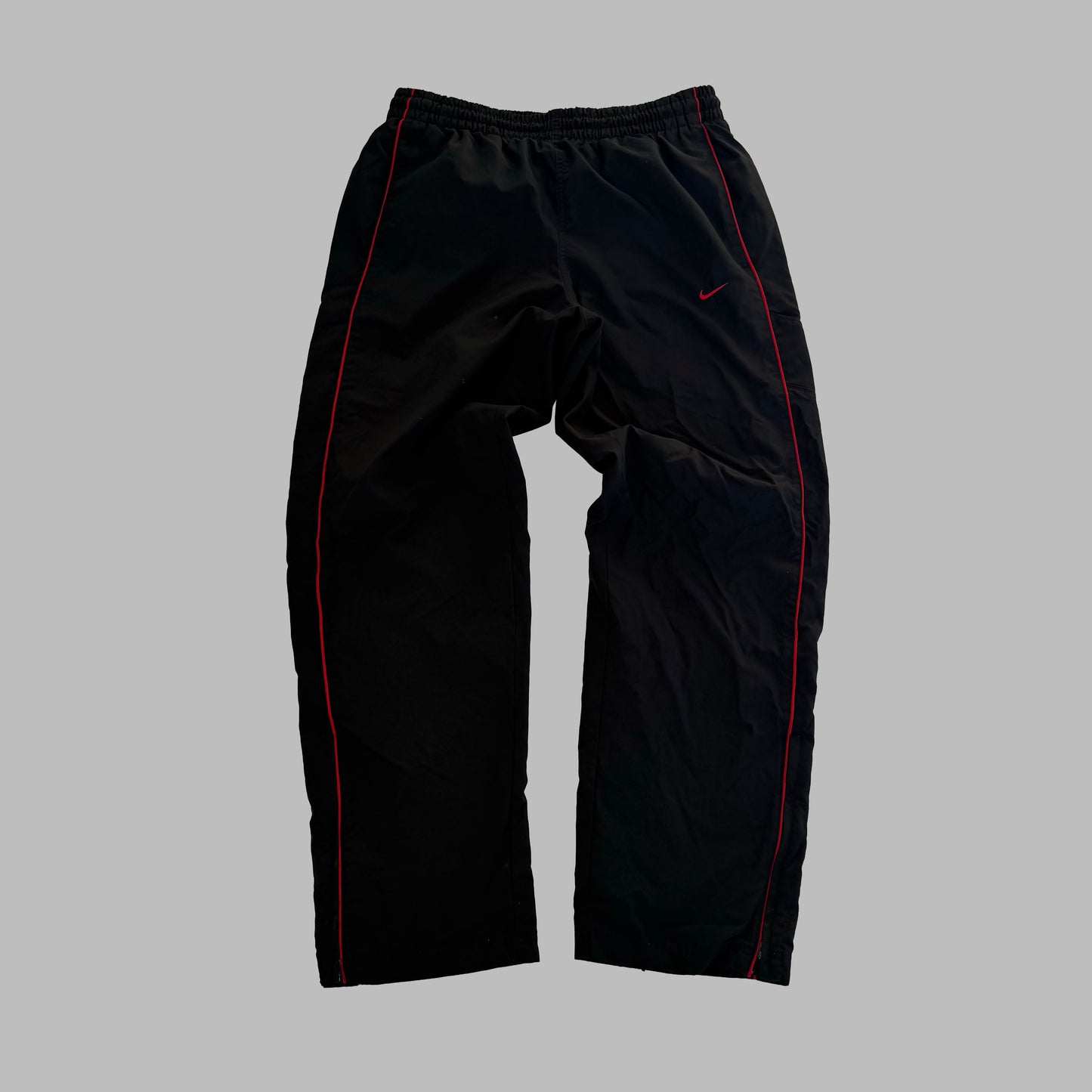 Nike Wide Leg Striped Track Pants - L