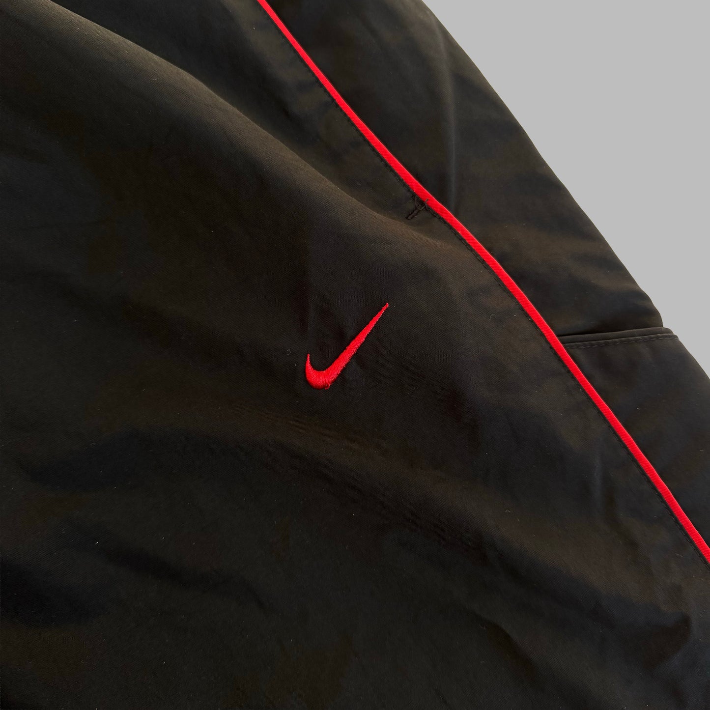 Nike Wide Leg Striped Track Pants - L