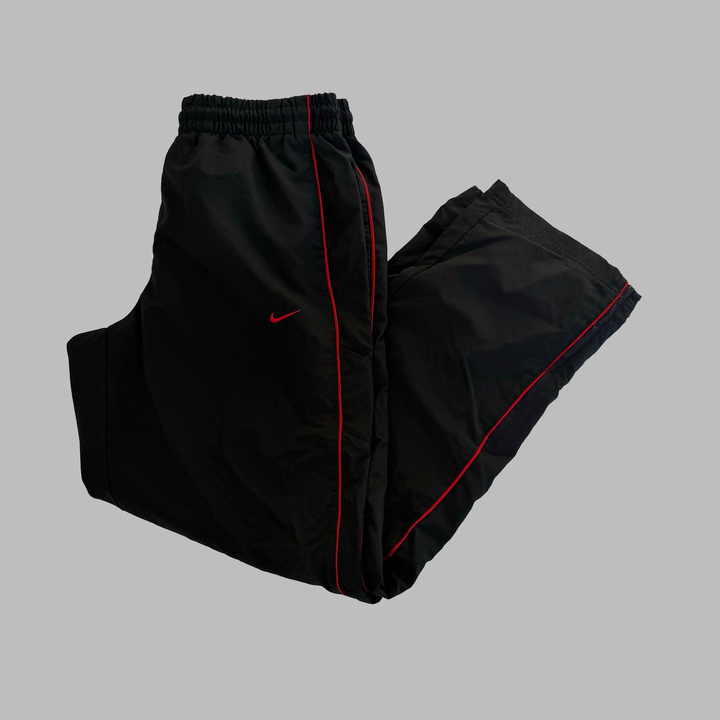 Nike Wide Leg Striped Track Pants - L