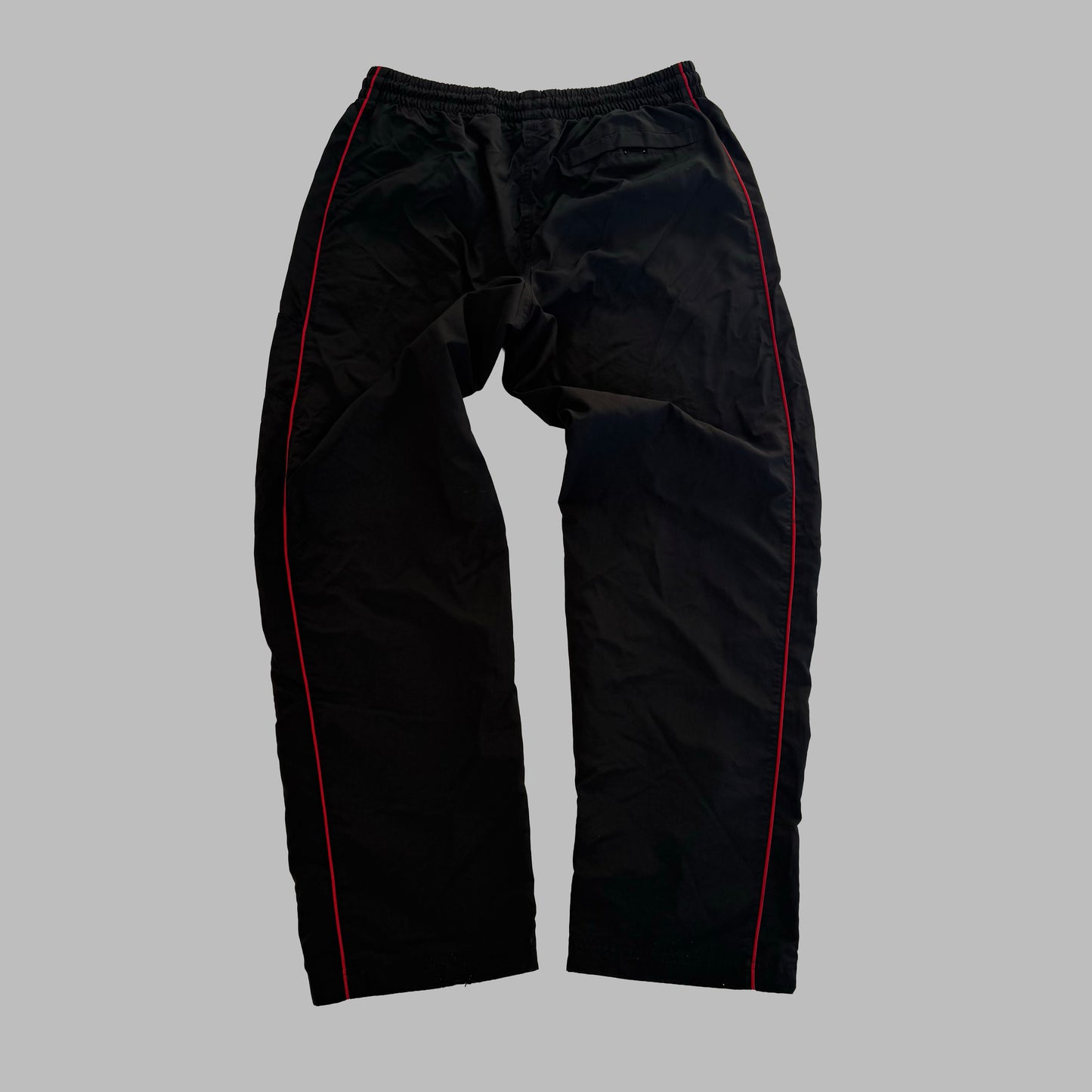 Nike Wide Leg Striped Track Pants - L