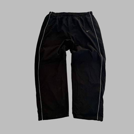 Y2K Nike Wide Leg Striped Track Pants - XL