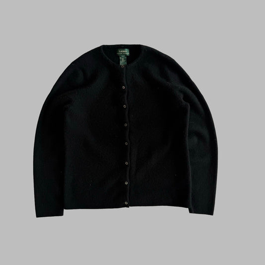 Y2K Polo Ralph Lauren Cardigan - L