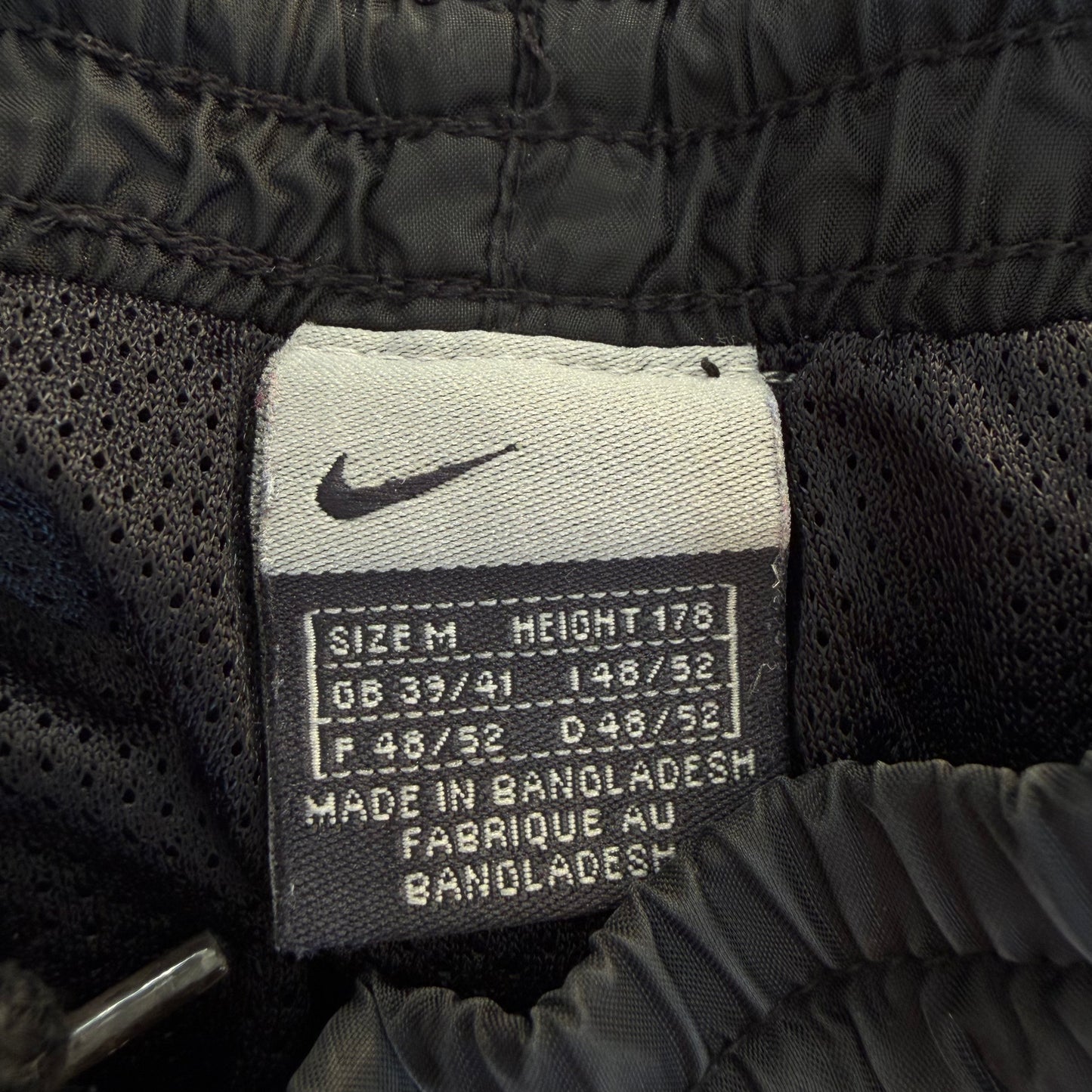 Y2K Nike Wide Leg Striped Track Pants - M