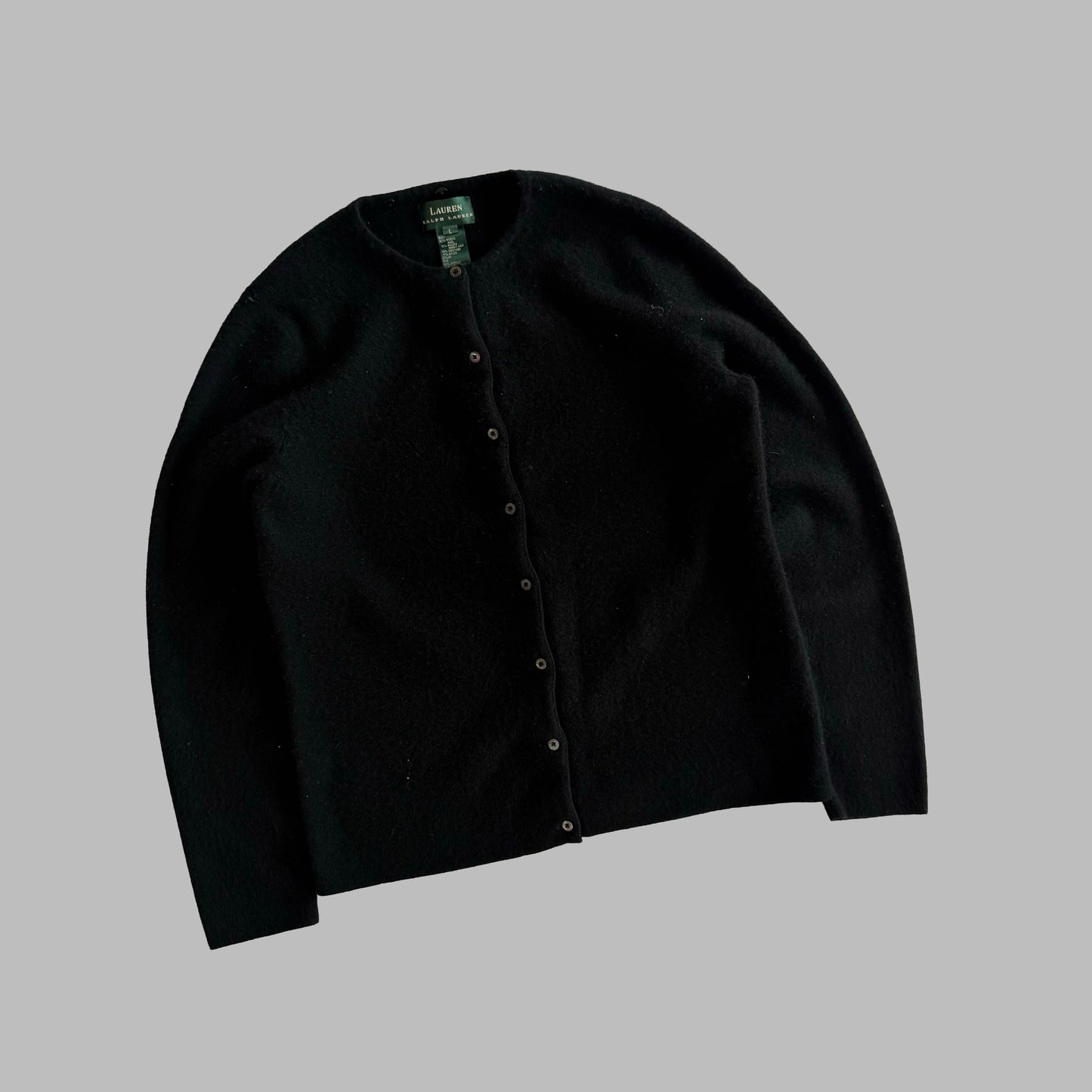 Y2K Polo Ralph Lauren Cardigan - L