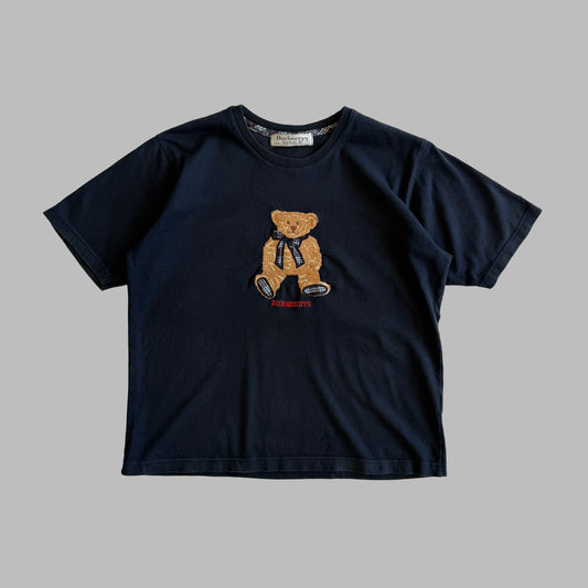 90s Burberry Bear T-Shirt - Medium