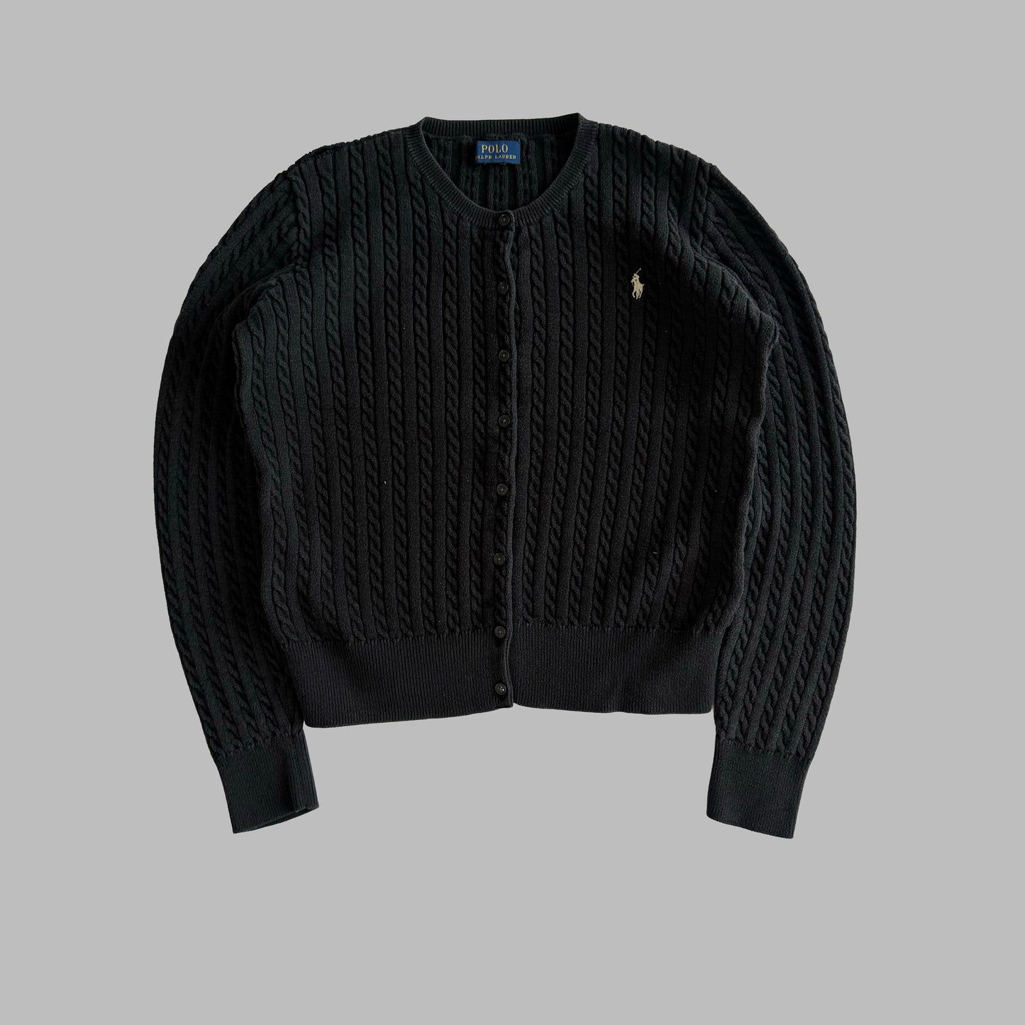Ralph Lauren Cable Knit Cardigan - M