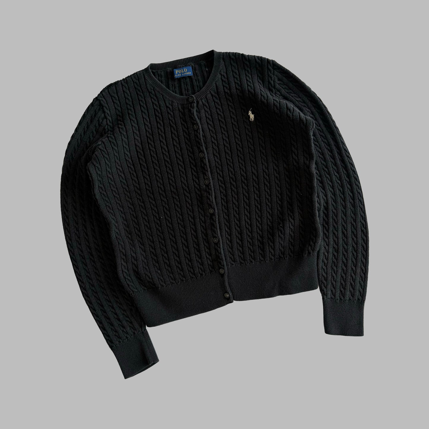 Ralph Lauren Cable Knit Cardigan - M