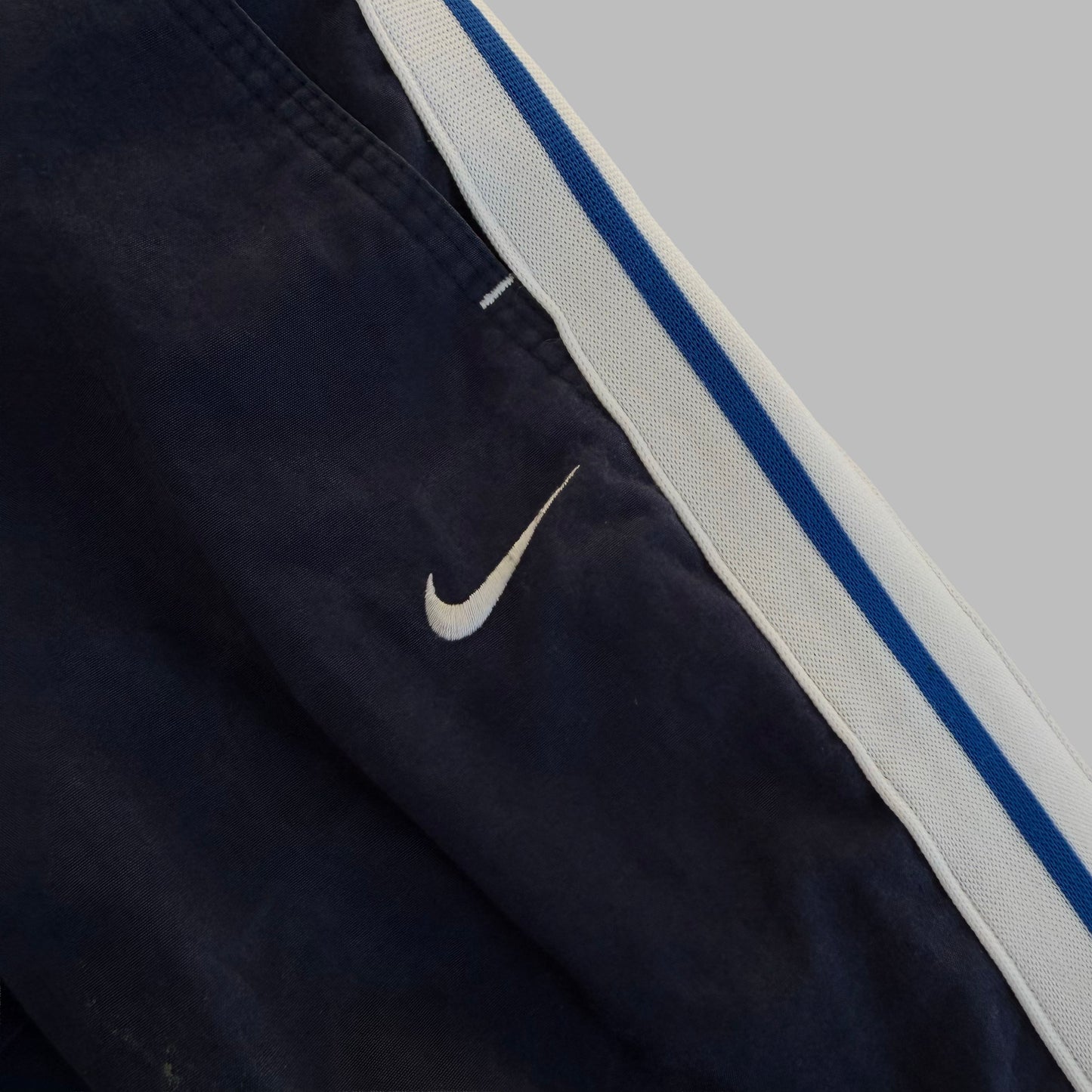 Y2K Nike Wide Leg Striped Pants - S